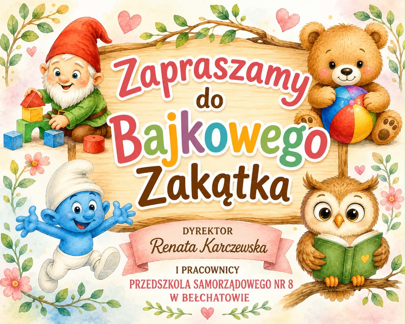 zapraszamy do przedszkola
