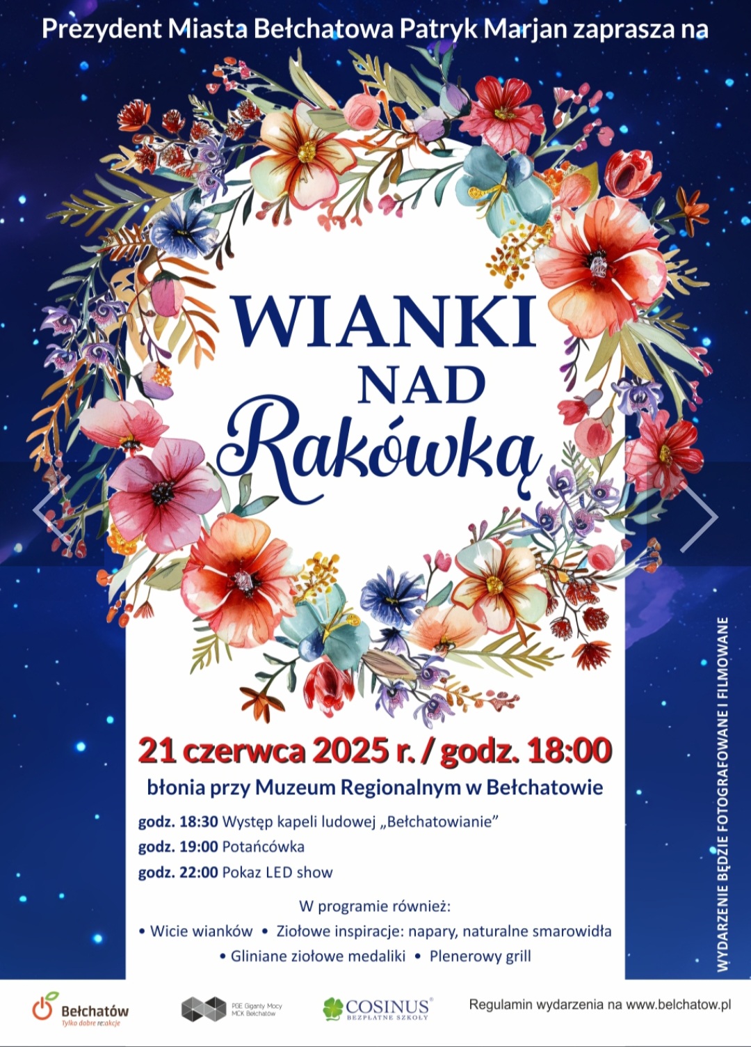 Wianki nad Rakówką plakat