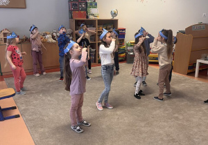 Zajęcia ruchowe związane z Światowym Dniem Wody.