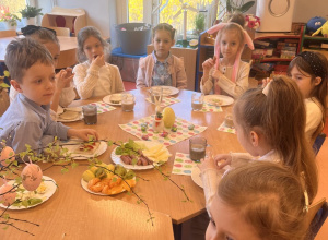 Wielkanocne śniadanie