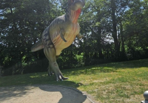 Na zdjęciu jest Tyranozaur Rex.