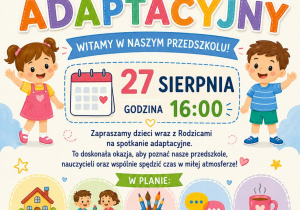 dzień adaptacyjny plakat