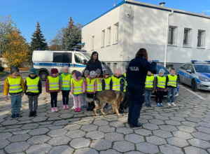 Przedszkolaki z wizytą w Komendzie Powiatowej Policji