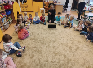 Wizyta przedstawiciela Straży Miejskiej