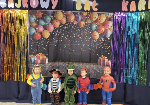 Chłopcy z grupy "Krasnale"